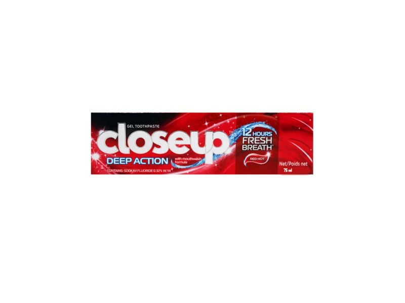 Closeup toothpaste deep action red hot 75ml