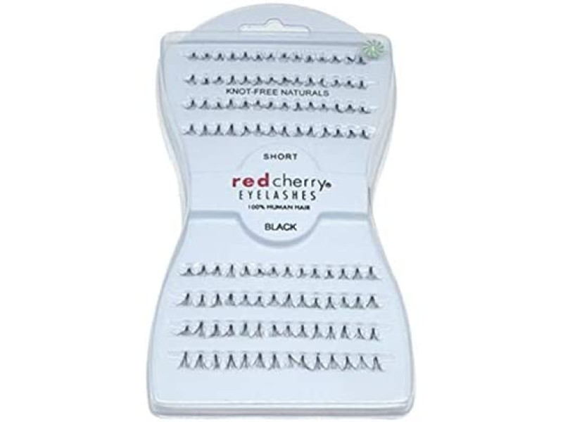 Red cherry eyelashes short
