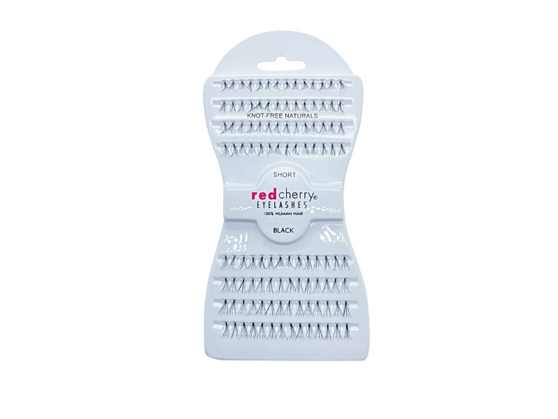 Red cherry eyelashes short