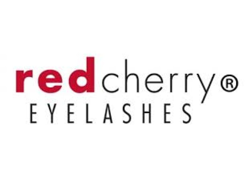 Red cherry eyelashes black wsp