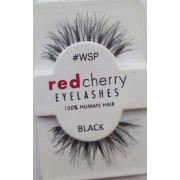 Red cherry eyelashes black wsp