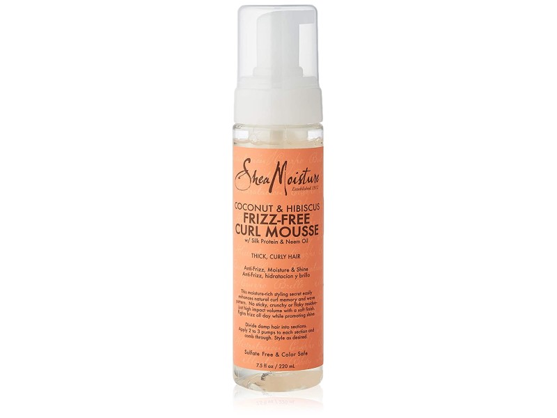 Shea moisture frizz free curl mousse 220 coconut & hibicus