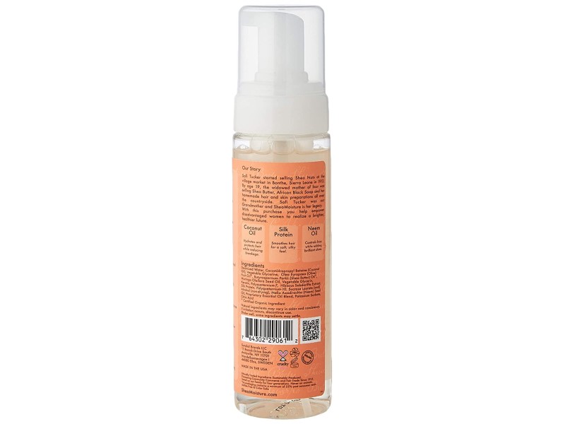 Shea moisture frizz free curl mousse 220 coconut & hibicus