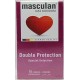 Masculan condoms 10 pack double protection