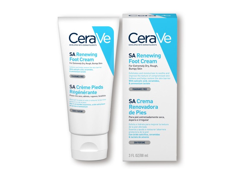 Cerave sa renewing foot cream 88ml for exteremly dry skin
