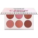 Make over 22 candy cheek 6 colour palette blush m3201