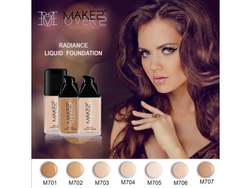 Make over 22 radiance liquid foundation m702 30 ml