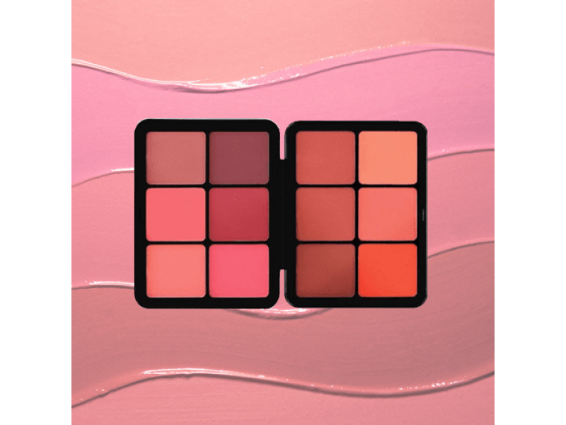 Make over 22 12 colour palette blush bp01