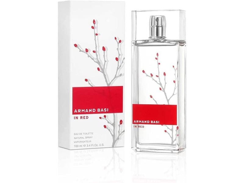Armand basi in red for women eau de toilette 100ml