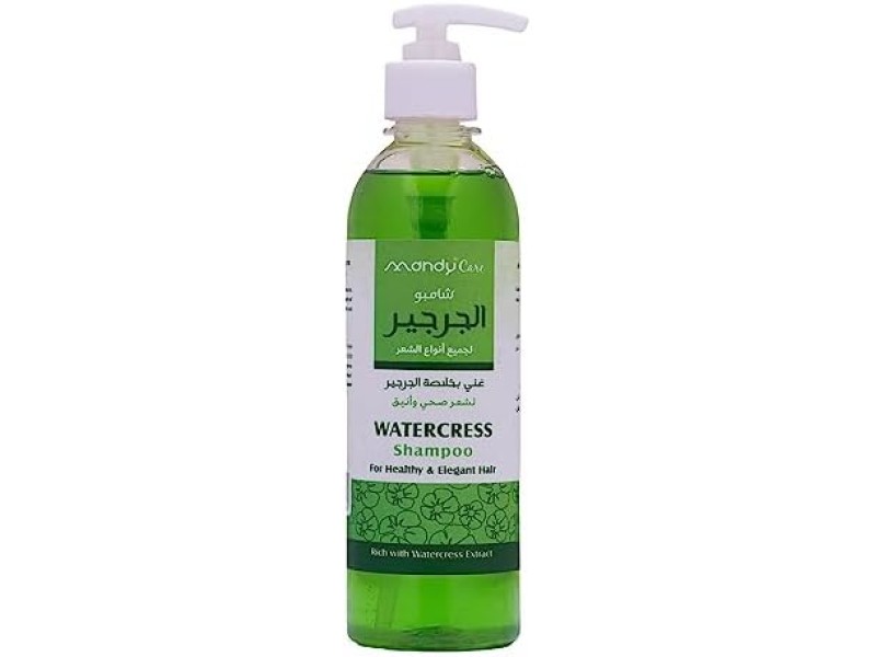 Mandy care watercress shmpoo for healthy and elegant hair 400 ml