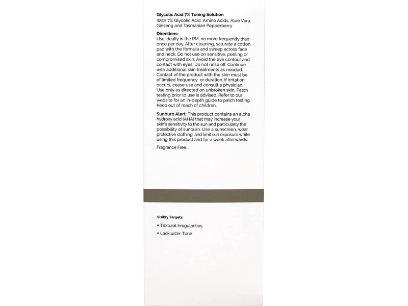 The ordinary glycolic acid 7% toning solution 240ml