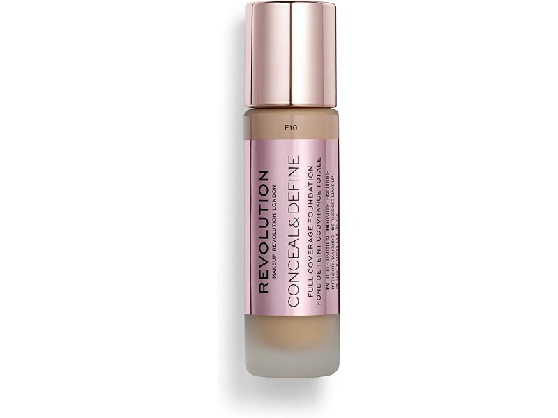 Revolution conceal & define foundation f10