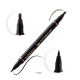 Make over 22 2-in-1 eyebrow and eyeliner pen medium brown ey004