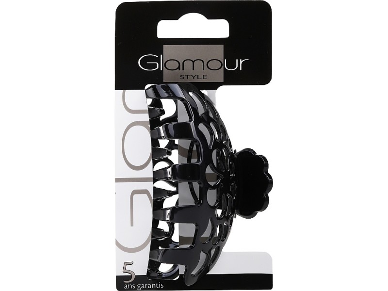 Glamour hair claw med size black 414307