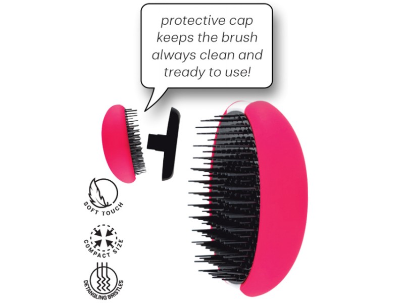 Inter-vion untangle hair brush&go 415842 a