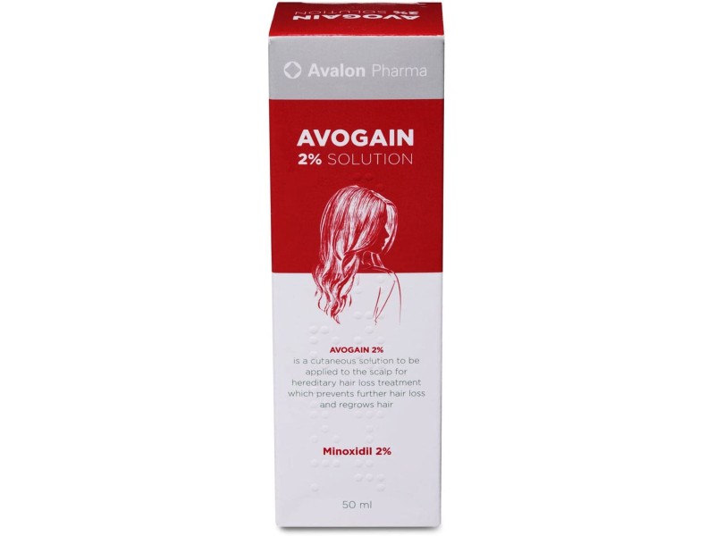 Avalon avogain 2% solution 50ml 4612
