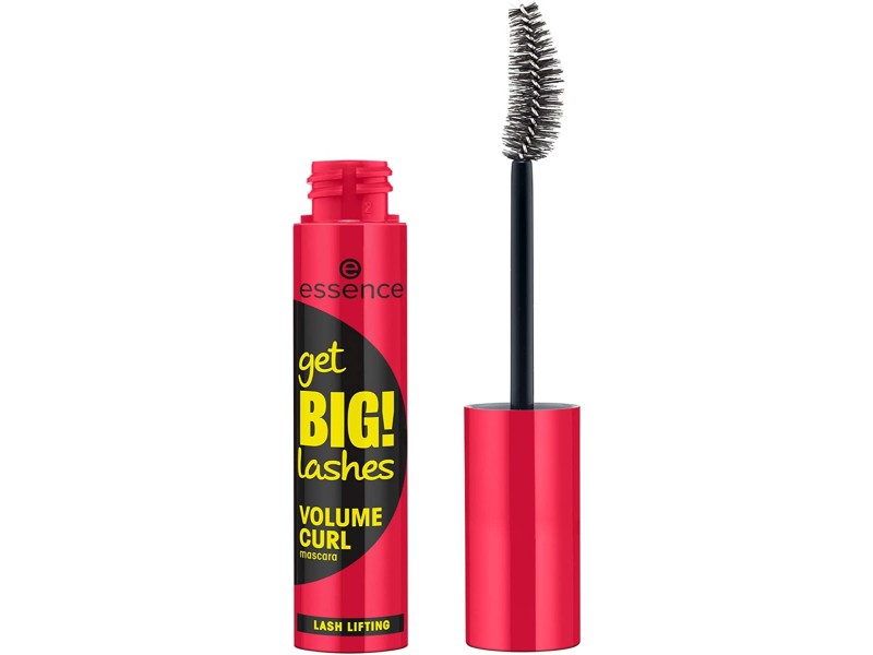 Essence get big lashes volume curl mascara black