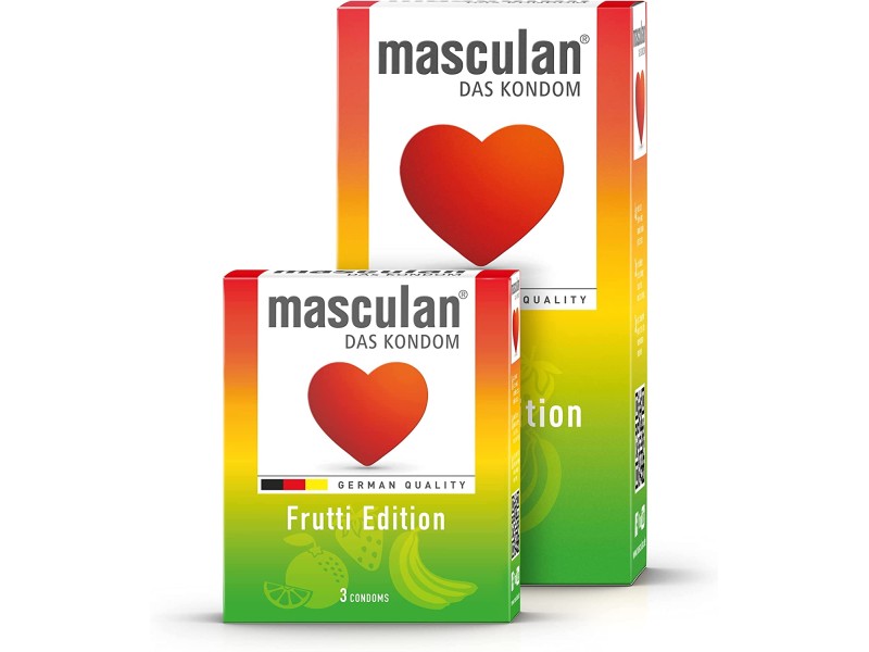 Masculan frutti edition 3 condoms 3 pieces
