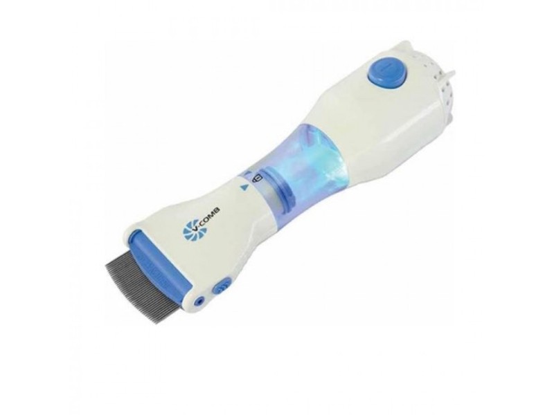 V-comb electrical lice comb - chemical-free treatment