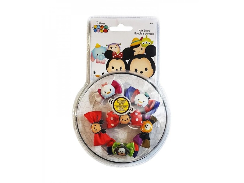 Disney micky mouse hair bow  6 pcs
