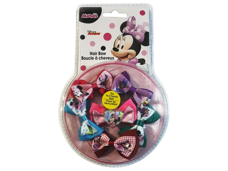 Disney micky mouse hair bow  6 pcs