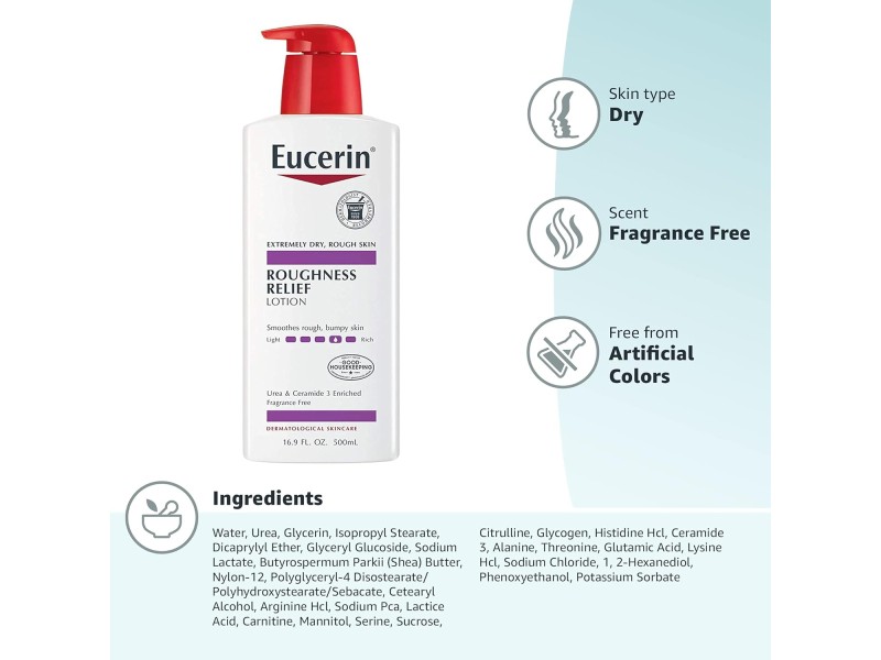 Eucerin lotion roughness relief urea 500ml 2