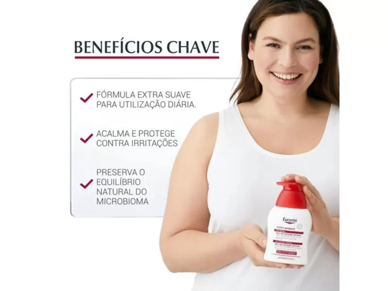Eucerin intim protect intimate cleansing gel 250ml sensitive