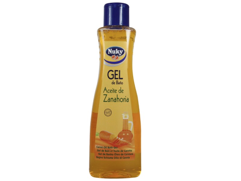 Nuky shower gel zanahoria 750ml