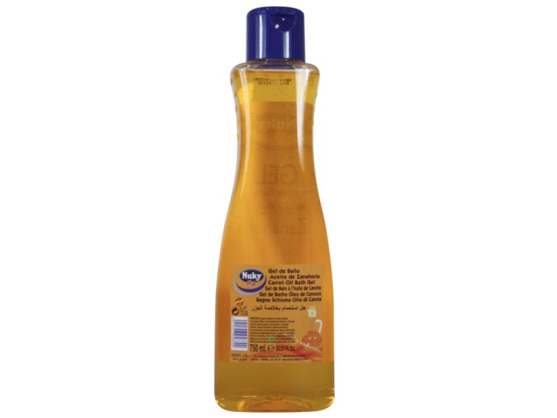 Nuky shower gel zanahoria 750ml