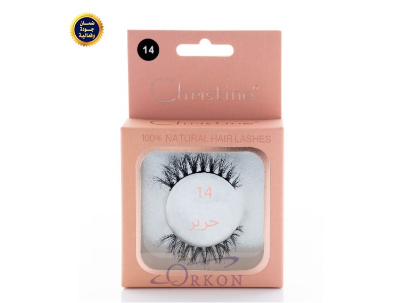 Christine natural hair eye lashes n14