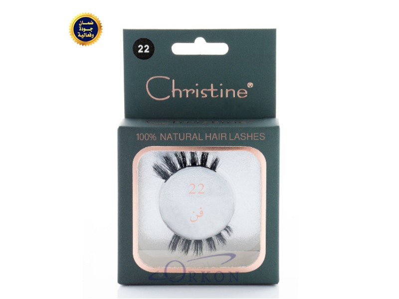 Christine natural hair eye lashes n22