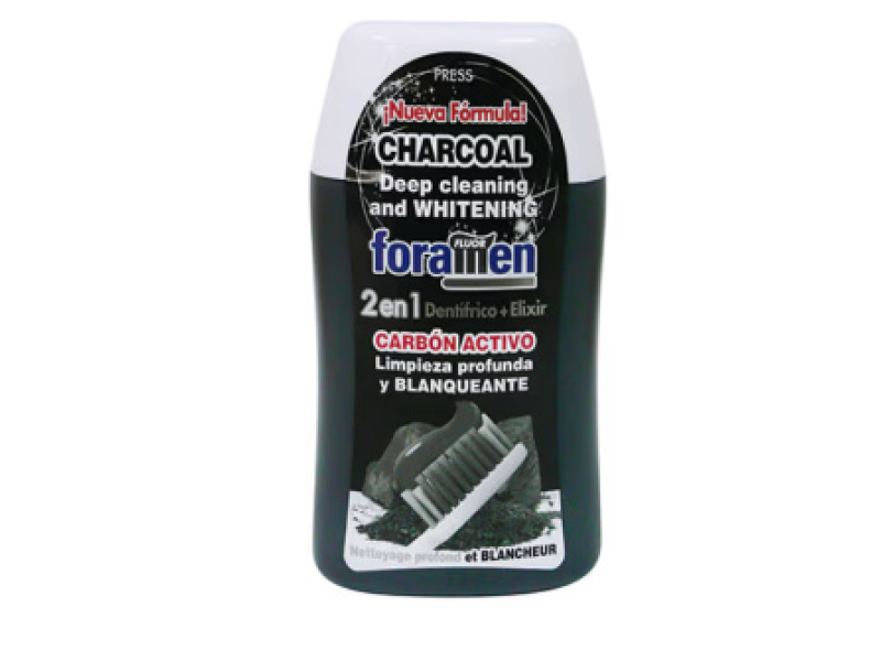Foramen charcoal 2 in 1 deep cleaning & whitening 100lml 353
