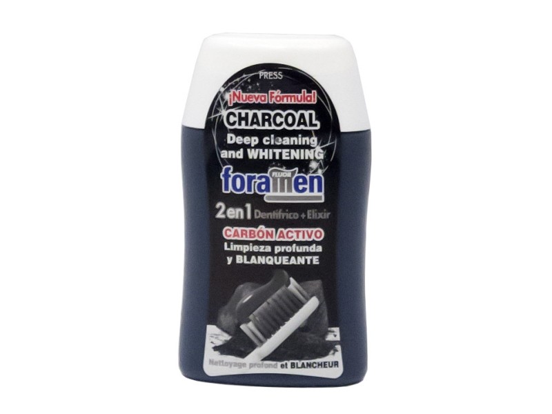 Foramen charcoal 2 in 1 deep cleaning & whitening 100lml 353