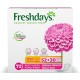 Freshdays women napkins pantyliners scented 72 pads