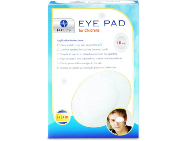 Focus children's eye cover colored 10pcs 