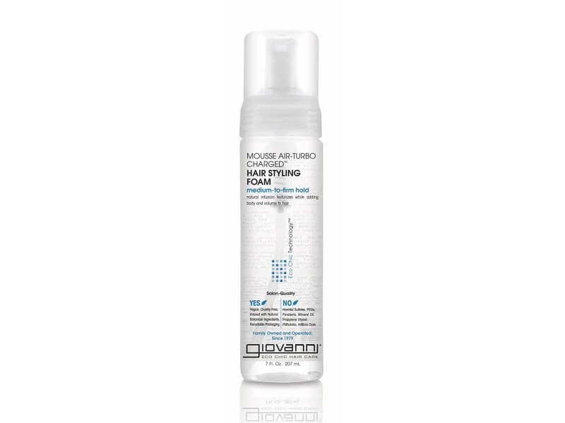 Giovanni air-turbo charged hair styling foam 207ml