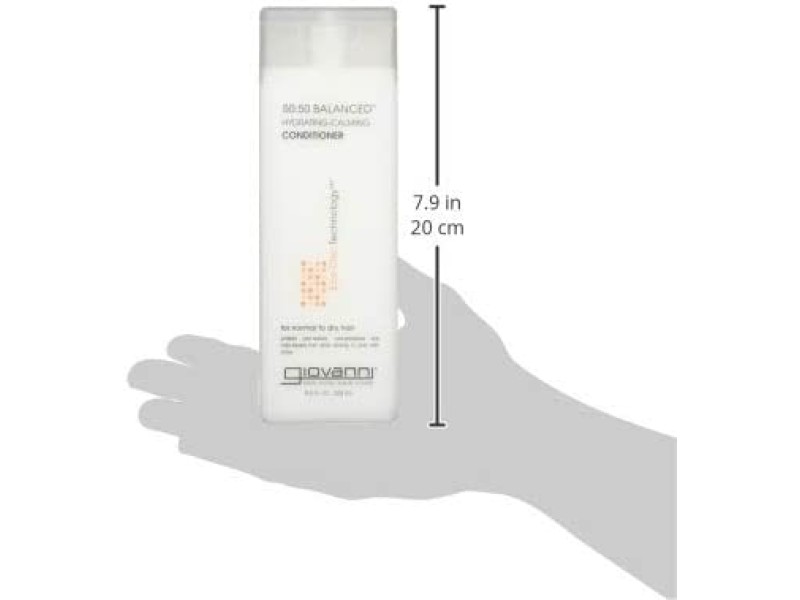 Giovanni 50:50 balanced hydrating-calming conditioner for normal to dry hair 250 ml