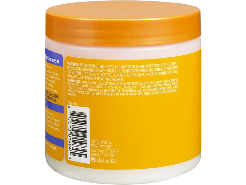 Cantu flaxseed cream gel jar 16 oz