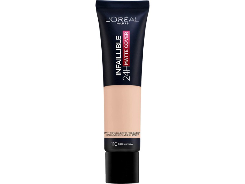 Loreal infaillible 24h natte cover 110rose vanilla 30ml