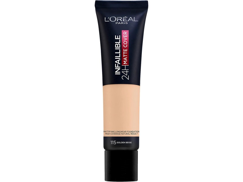 Loreal paris, infallible matte cover 115 golden beige