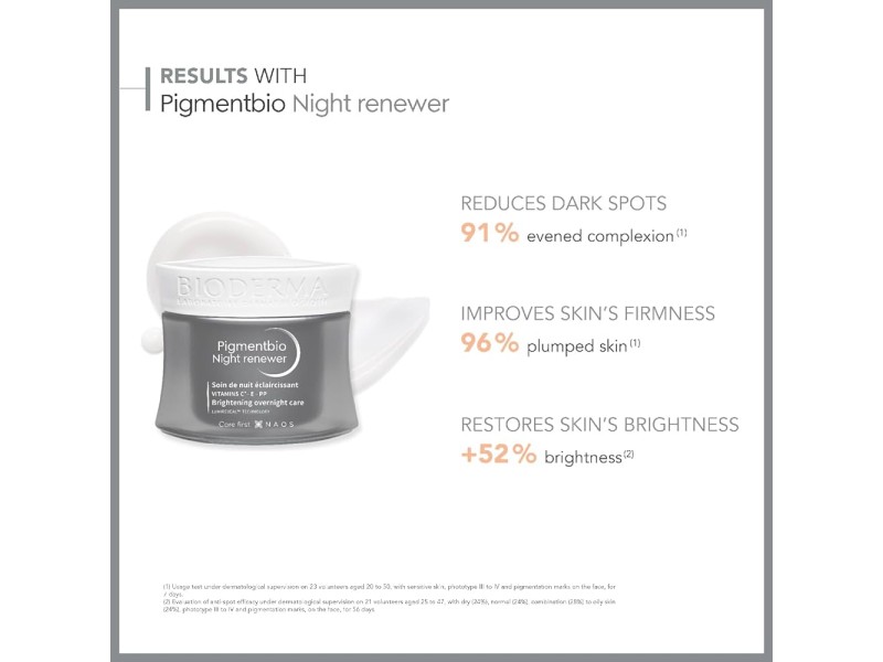 Bioderma pigmentbio night renewer cream 50ml