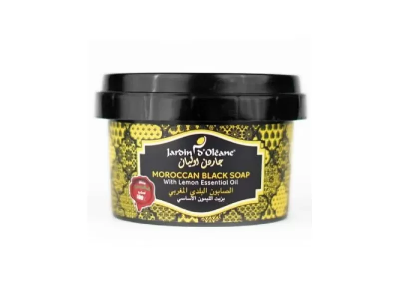 Jardin oleane moroccan black soap lemon 250ml