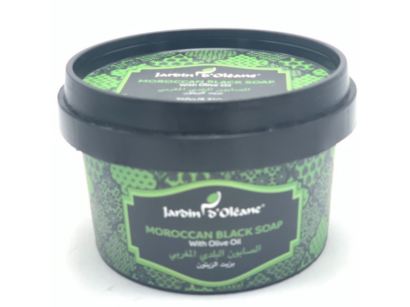 Jardin oleane moroccan black soap olive oil 250ml