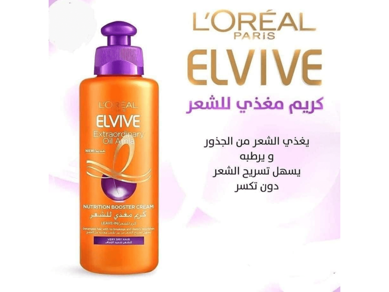 Loreal hair leave in cream 200ml nutrition booster cream