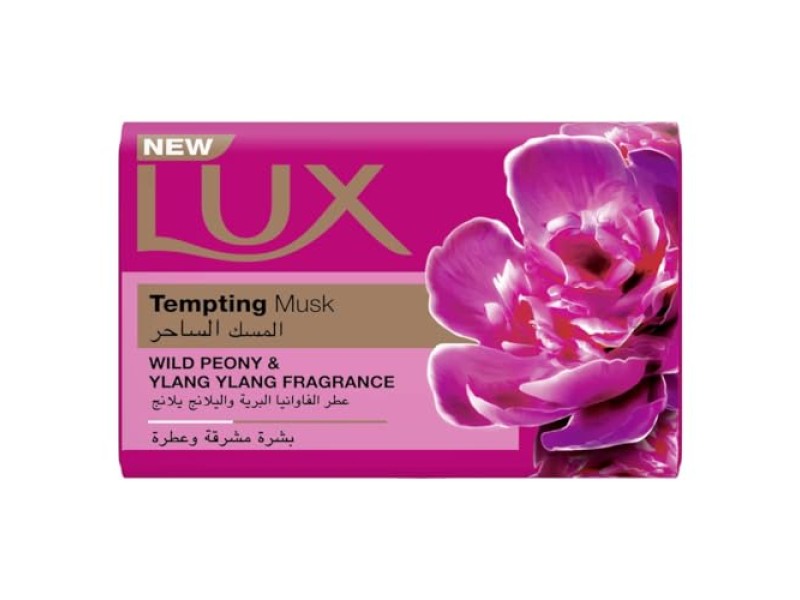 Lux soap bar tempting musk 120gm (5+1)