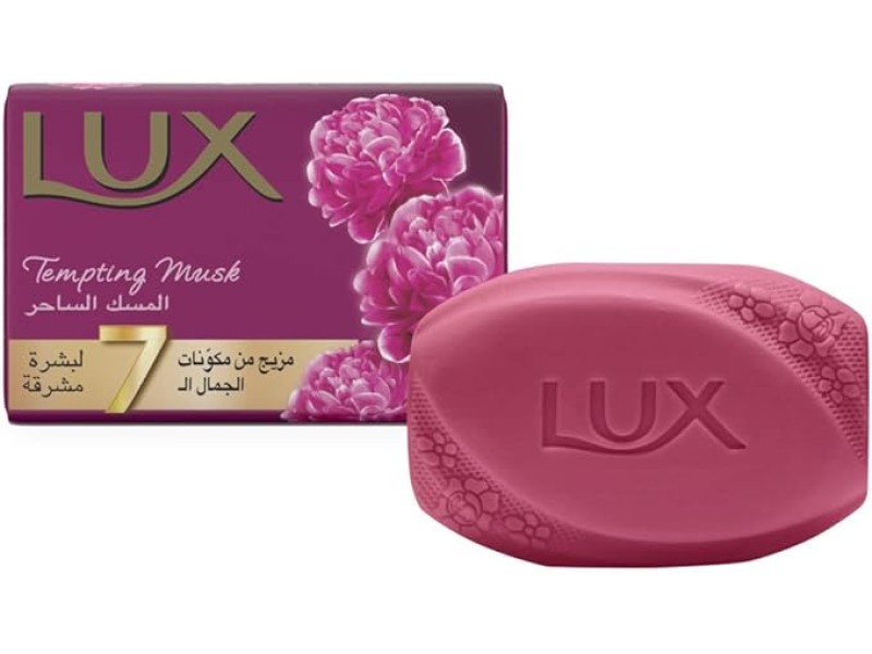 Lux soap bar tempting musk 170gm (5+1)