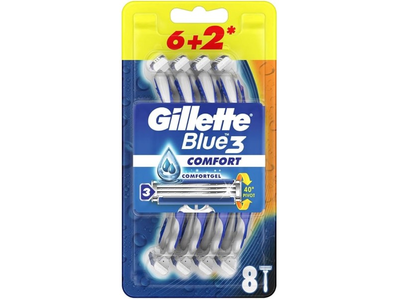 Gillette blue 3 comfort 6+2 Gillette blue 3 comfort 6+2