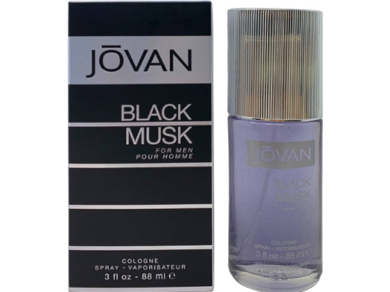 Jovan black musk for men pour homme 88ml spray