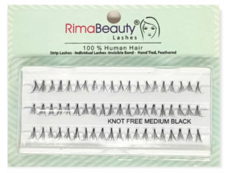 Rima beauty eyelashes shore&medium black