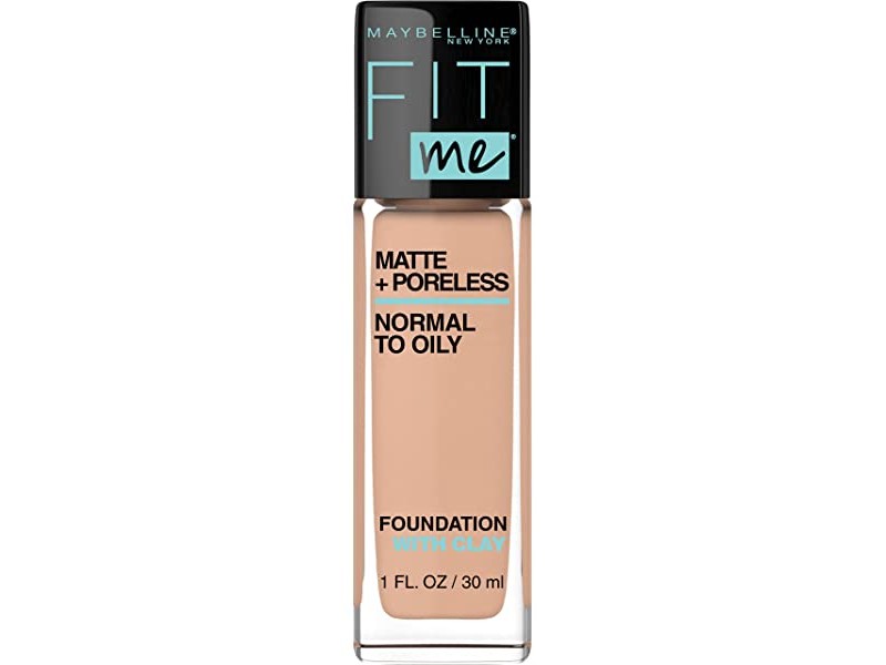 Maybelline fit me matte+poreless 125 with clay